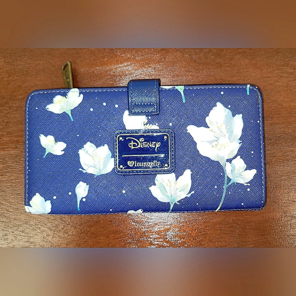 Loungefly Blue Floral Wallet